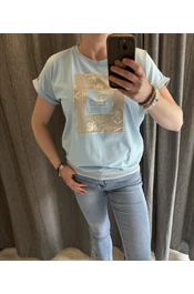 Arany passzés felső kék