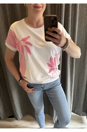 Hibiszkusz felső rózsaszín