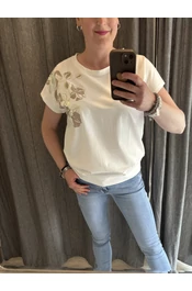 Orchidea felső tört fehér