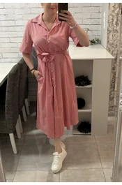 Ingruha csíkos piros-fehér